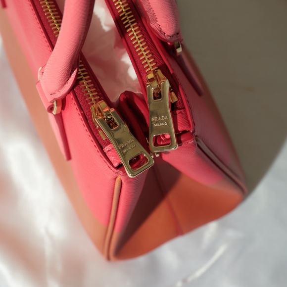 Prada Copper Strawberry Saffiano Small Galleria Handbag. New❗️ first handed❗️ - Picture 4 of 6